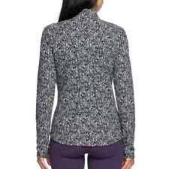 New Spyder Fleece Active Pullover Women's Size L Half Zip Thumbhole Slits Soft - Picture 11 of 16